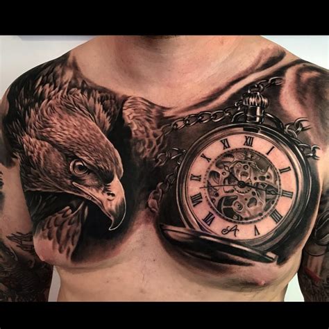 diseos tatuajes en el pecho para hombres|Tatuajes hombre pecho